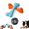 Eco-Friendly Nibble Bone Christmas Funny Rubber Pet Dog Chew Toy (10)