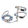 2-5 Figure H Fashion Adjustable Cat Harness and Leash Combo (1)