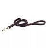 _0051_3-3 Latigo Leather Twist Dog Leash with Brass Hardware (1)