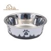 _0041_6-2 Non-Skid Paw Design Dog Bowls (1)