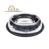 _0025_6-5 Non-Skid Stainless Steel Dog Bowl (2)