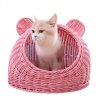 Rattan Cat House Top Side  Entry (5)